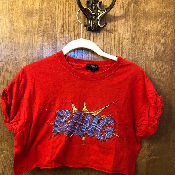 Topshop Tops - Topshop crop top